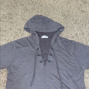 Gray shirt